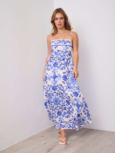 DOLCE MAXI DRESS - BLUE