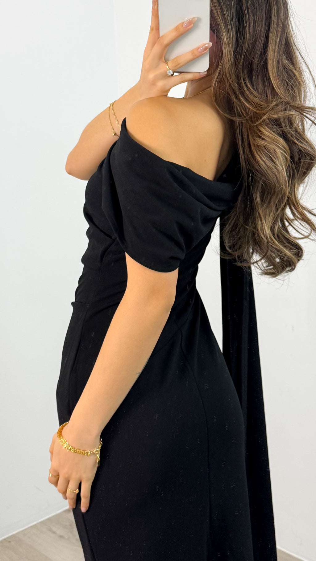 SAVILLE DRESS - BLACK