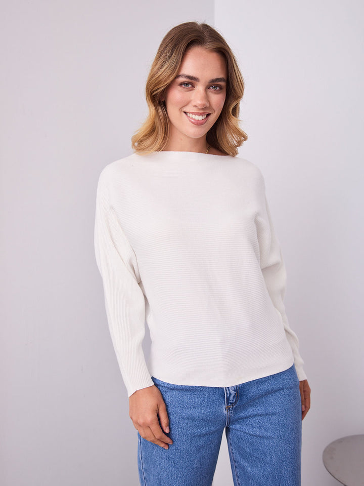 MONA KNIT - WHITE
