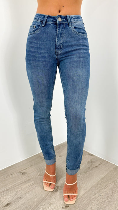 NOVA JEAN - MEDIUM BLUE