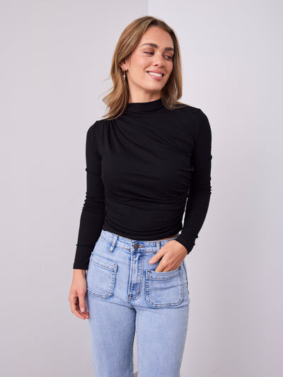 COLEMAN TOP - BLACK