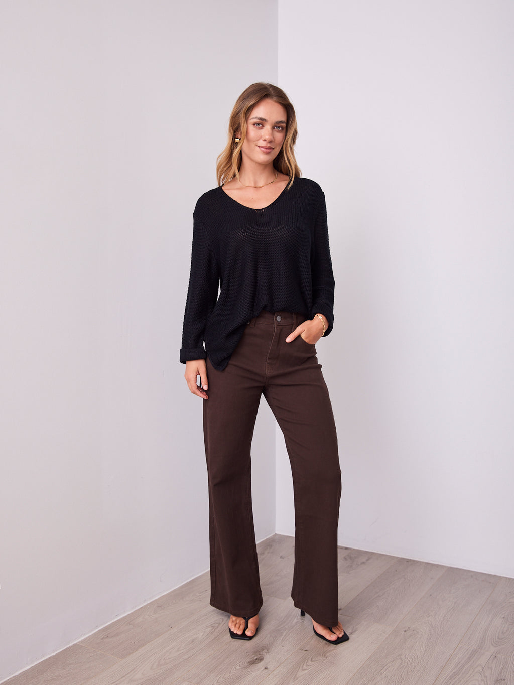 TIANA KNIT - BLACK