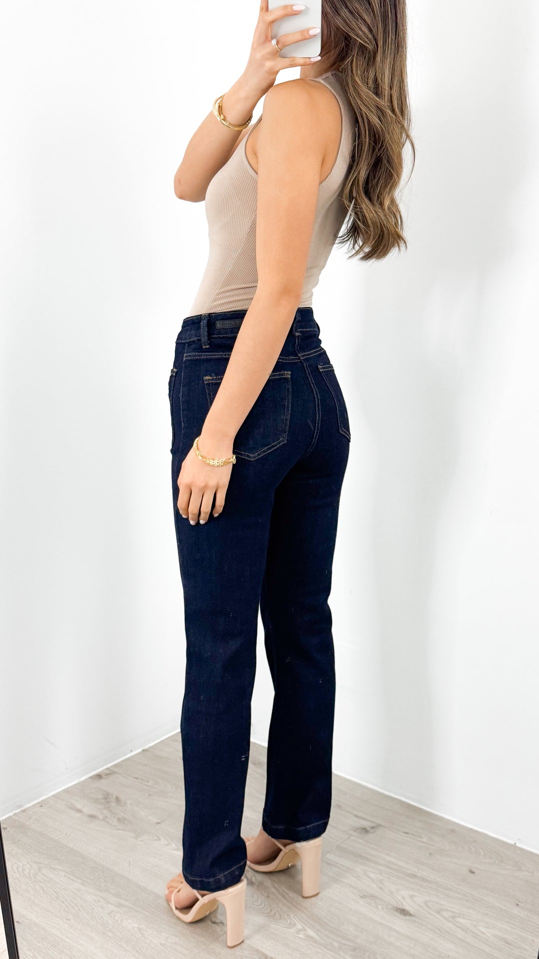 JACKSON STRAIGHT LEG JEAN - INDIGO BLUE