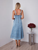MAVEN DRESS - DENIM