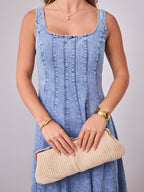 EVE DENIM DRESS - DENIM