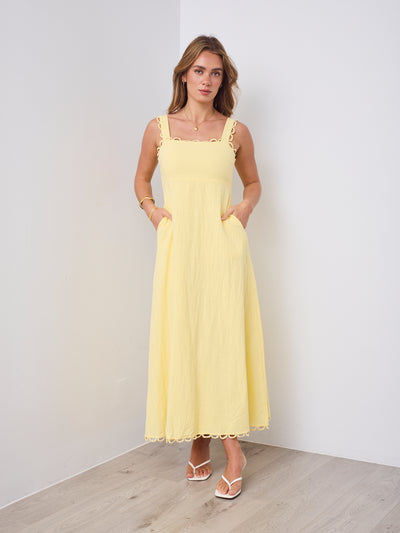 GRACIE DRESS - YELLOW