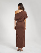 LEWIS DRESS - MOCHA