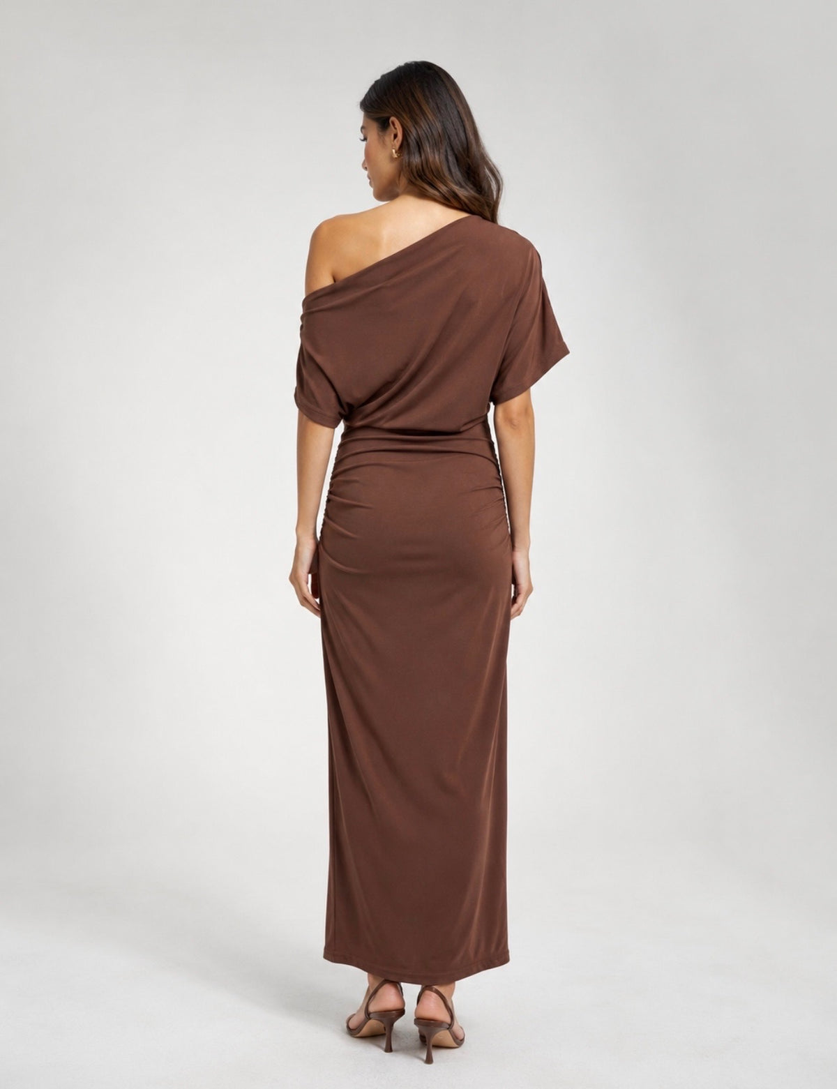 LEWIS DRESS - MOCHA