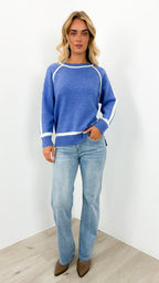 NAOMI KNIT - BLUE