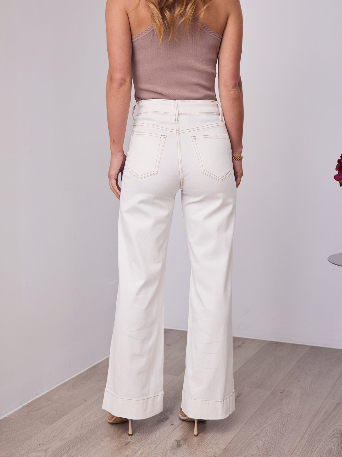 FITZROY JEAN - OFF WHITE