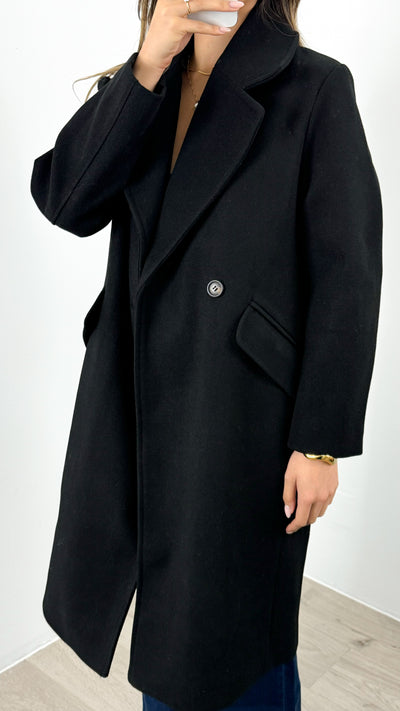 ARABELLA COAT - BLACK