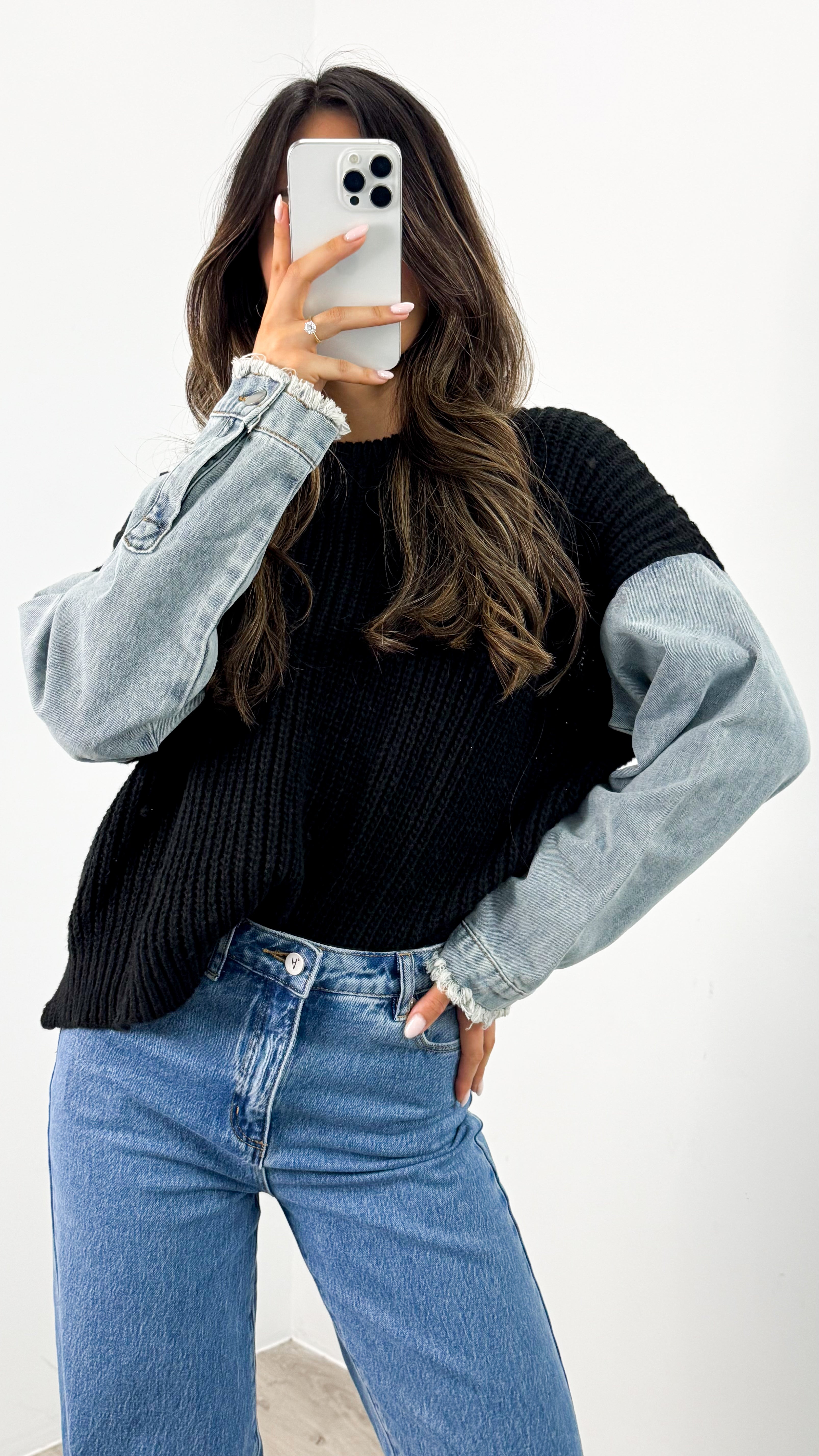 WESTSIDE KNIT - BLACK