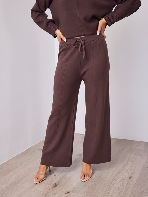 DELTA KNIT PANT - ESPRESSO
