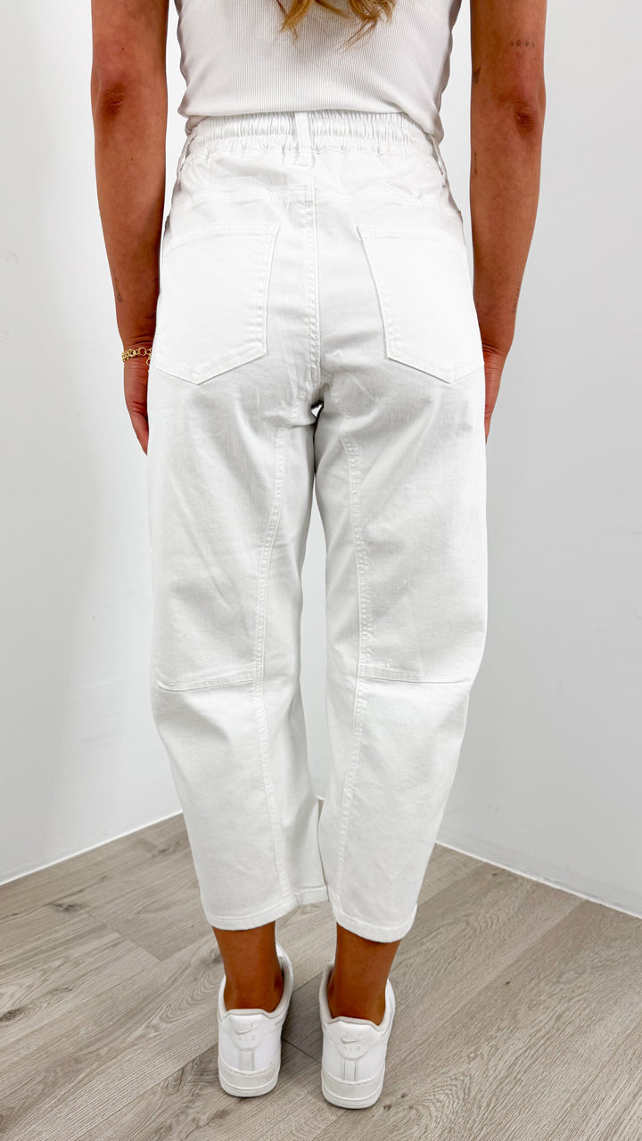 JASON JOGGERS - WHITE