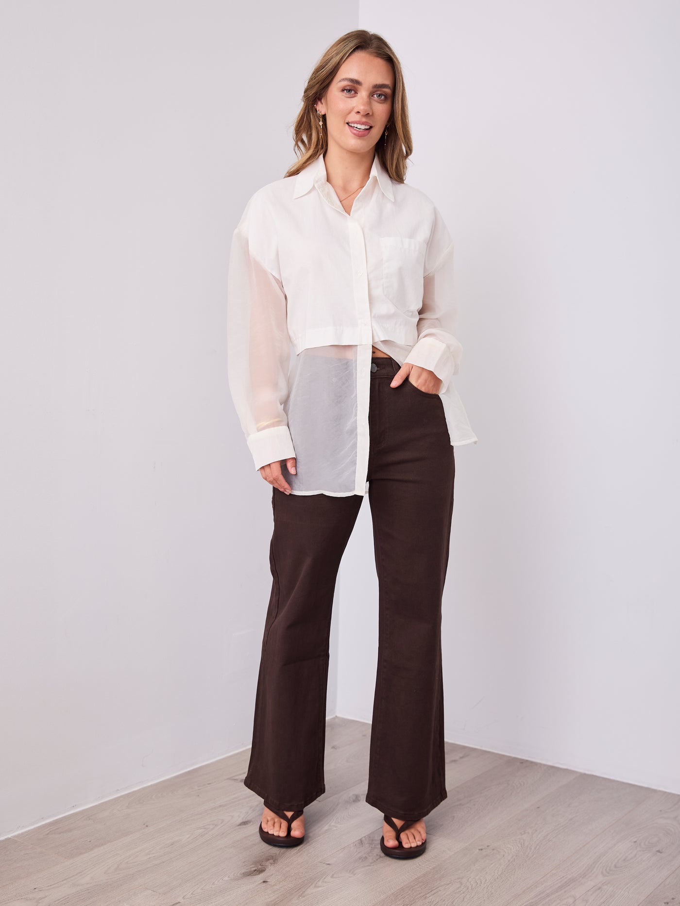 NARA SHIRT -  OFF WHITE