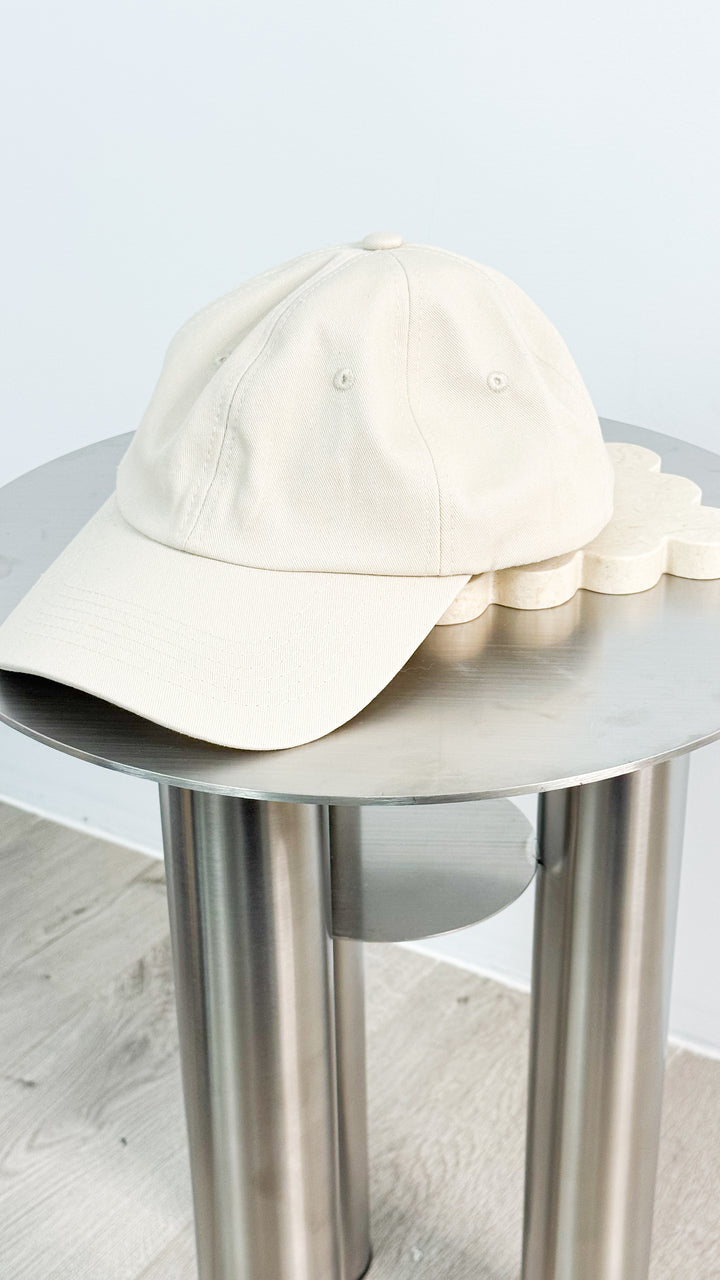 BASEBALL CAP - STONE