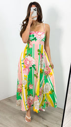 MIYAH MAXI DRESS - MULTI