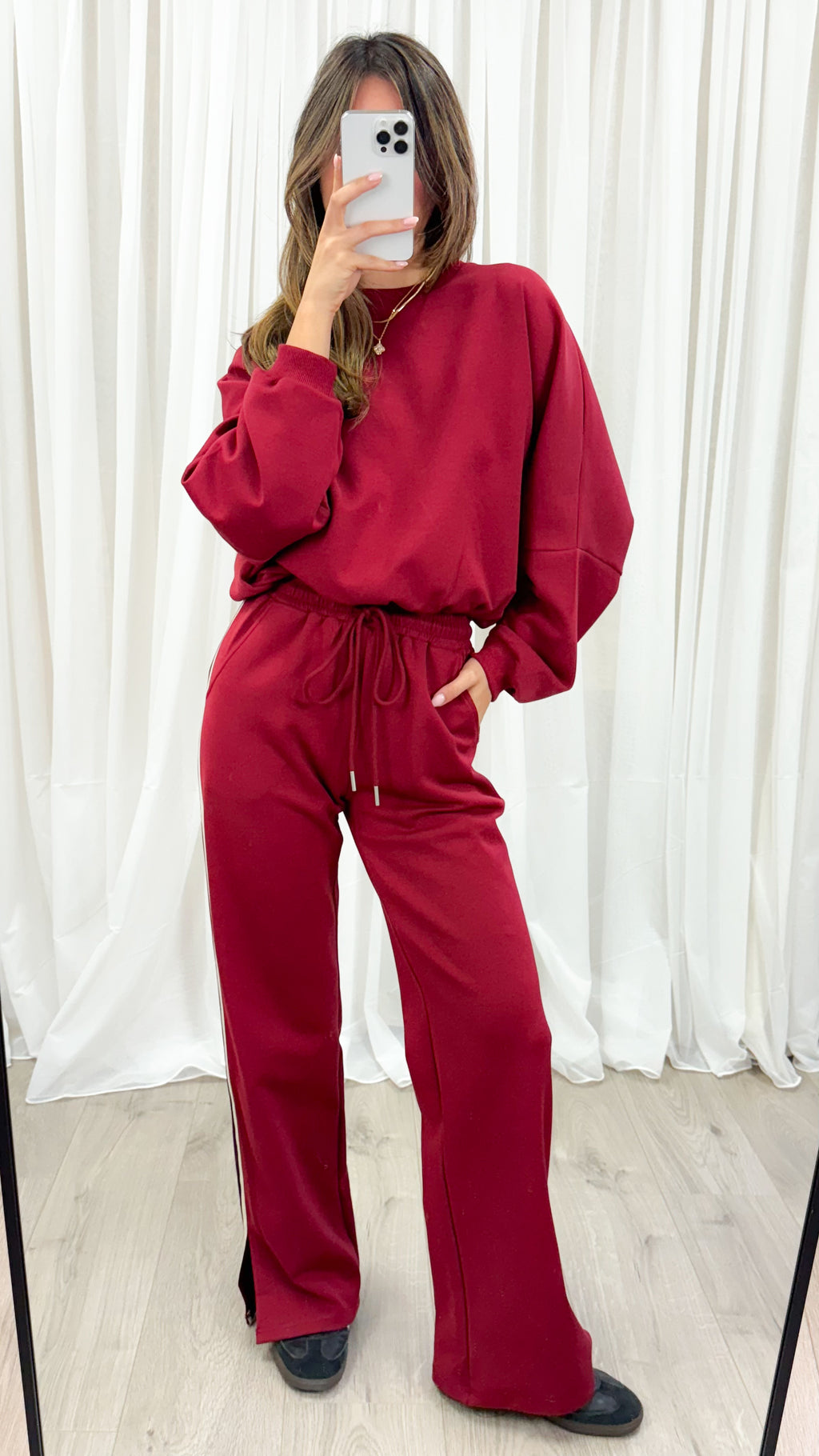 DANTE SWEATPANT - WINE