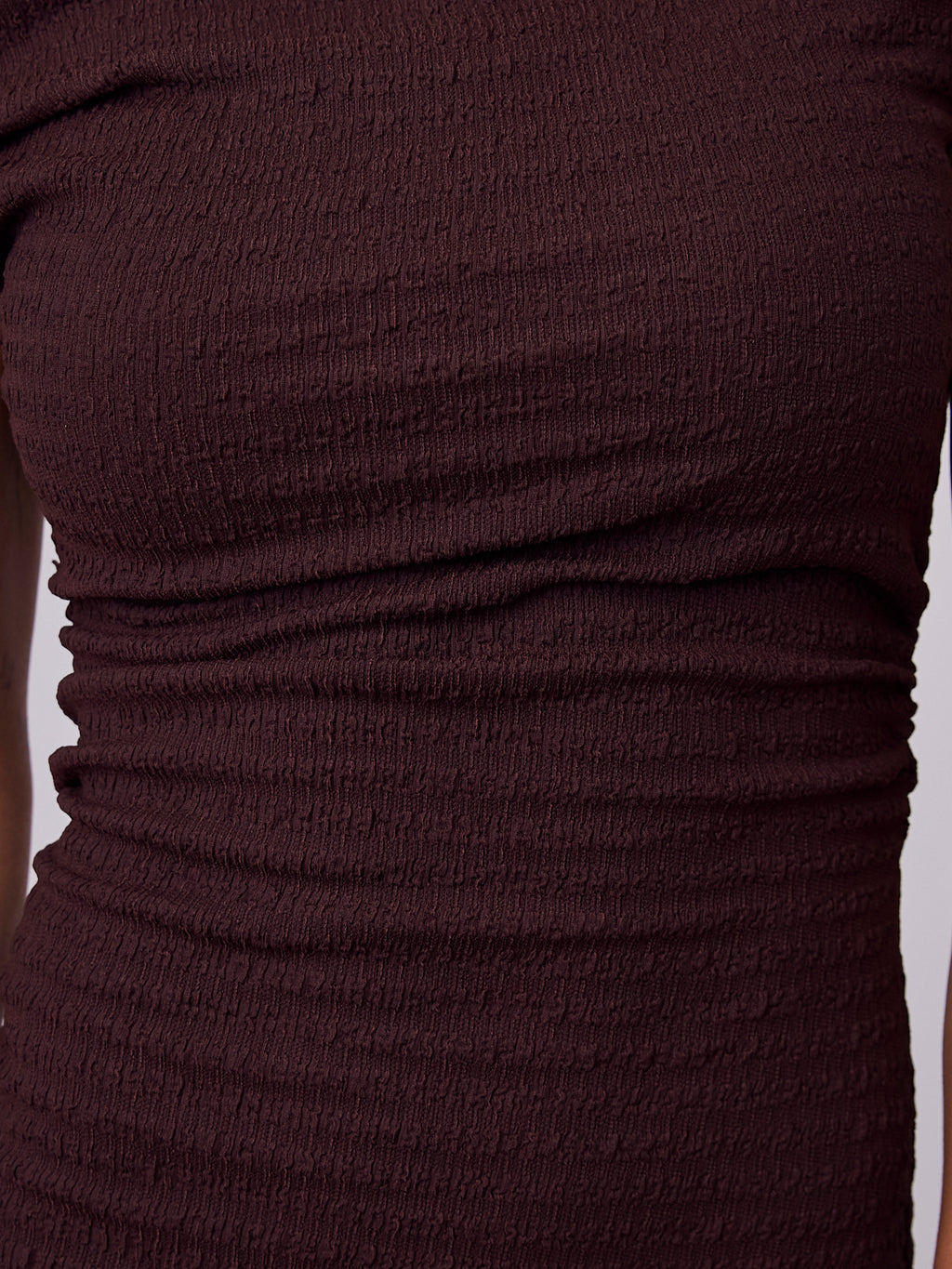 PIA DRESS - CHOCOLATE