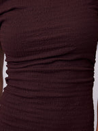 PIA DRESS - CHOCOLATE