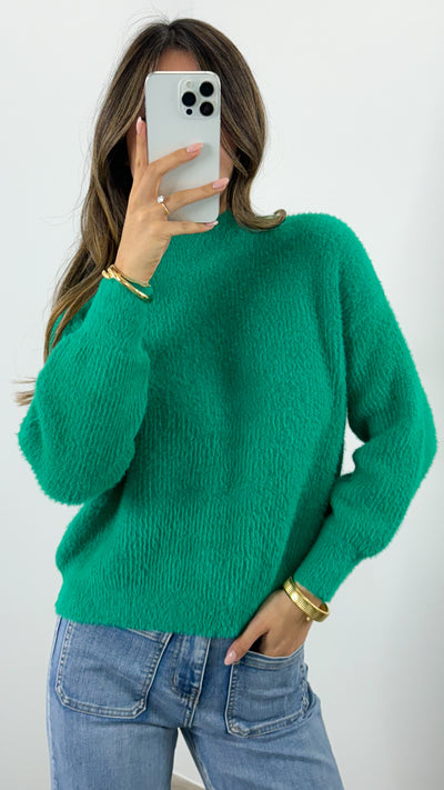 SERENA KNIT - JADE GREEN