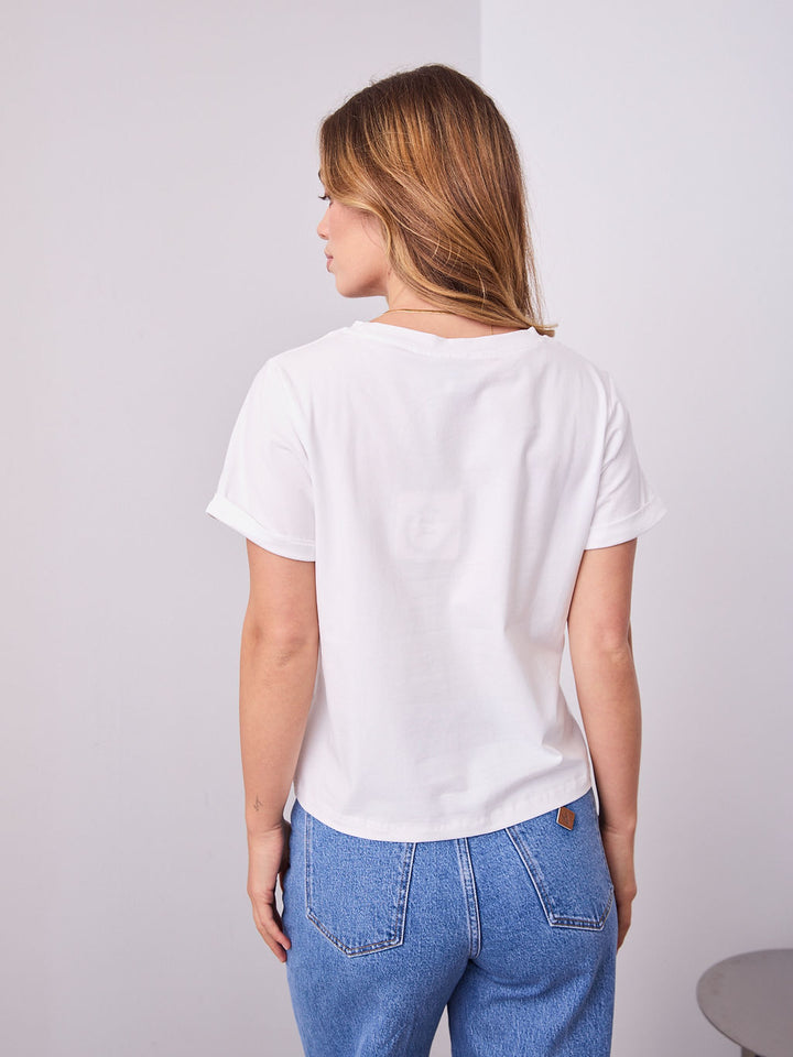 CARLO TEE - WHITE