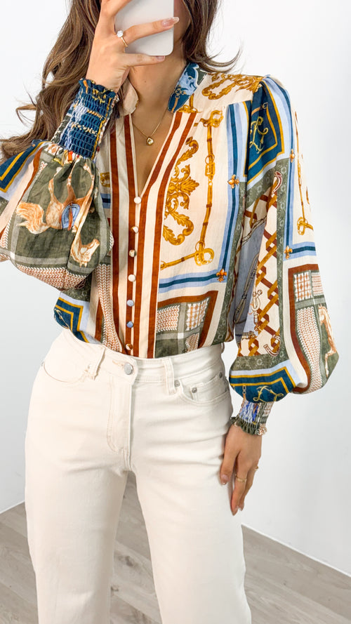 CAVELLO BLOUSE - MULTI