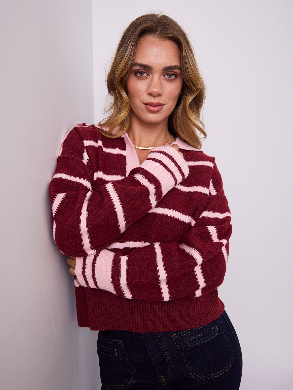 PEPPA KNIT - MERLOT