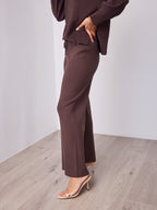 DELTA KNIT PANT - ESPRESSO