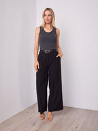 JOSEPH PANT - BLACK