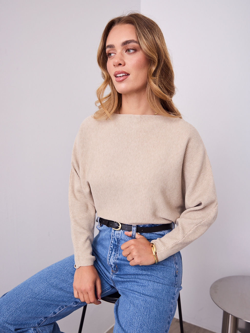 MONA KNIT - BEIGE