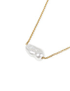 SEALA ORGANIC PEARL 18K GOLD PLATED CHOKER - GOLD