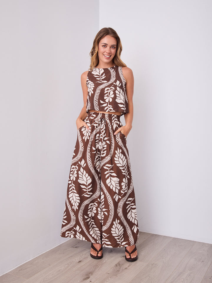 FELIX TOP - CHOCOLATE