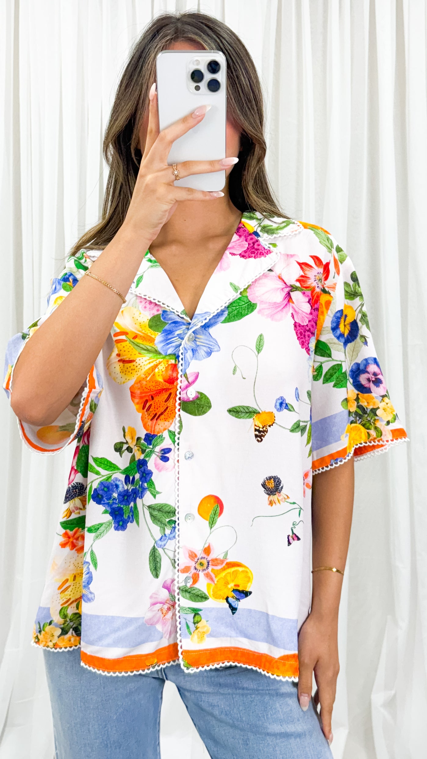 LE PALME SHIRT - FLORAL