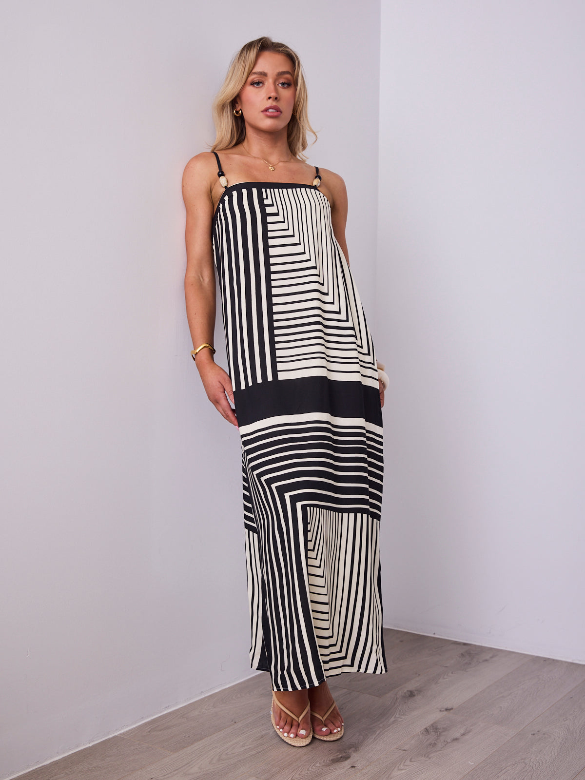 MORGAN DRESS - STRIPE