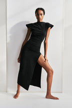 'BAYSE' ELIANA MAXI DRESS - BLACK