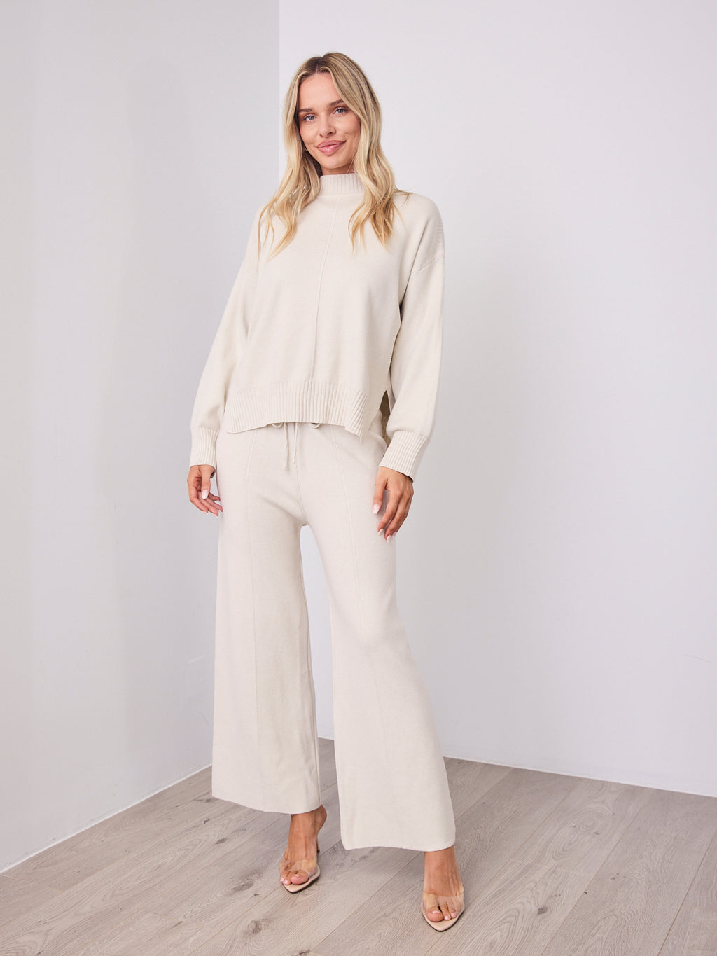 DELTA KNIT PANT - BONE