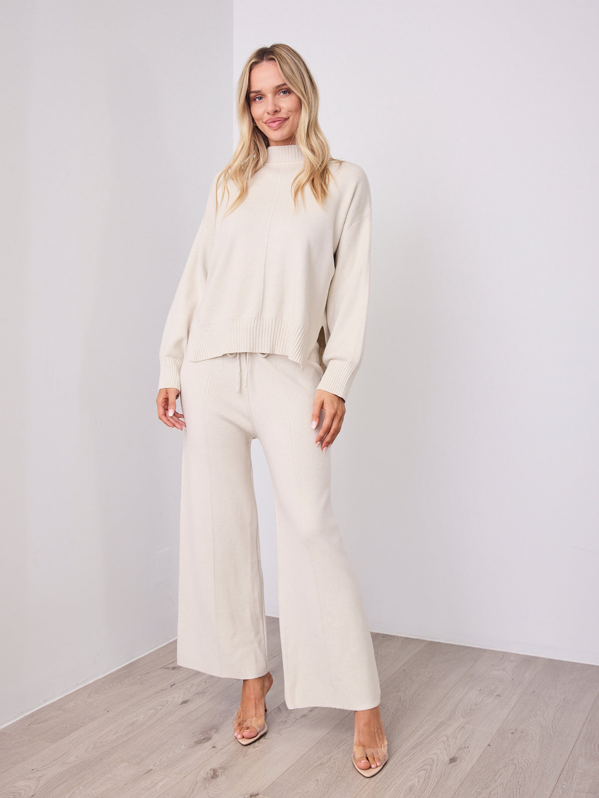DELTA KNIT PANT - BONE