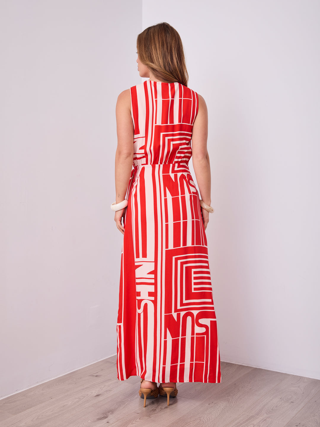 REBECCA MAXI DRESS - RED