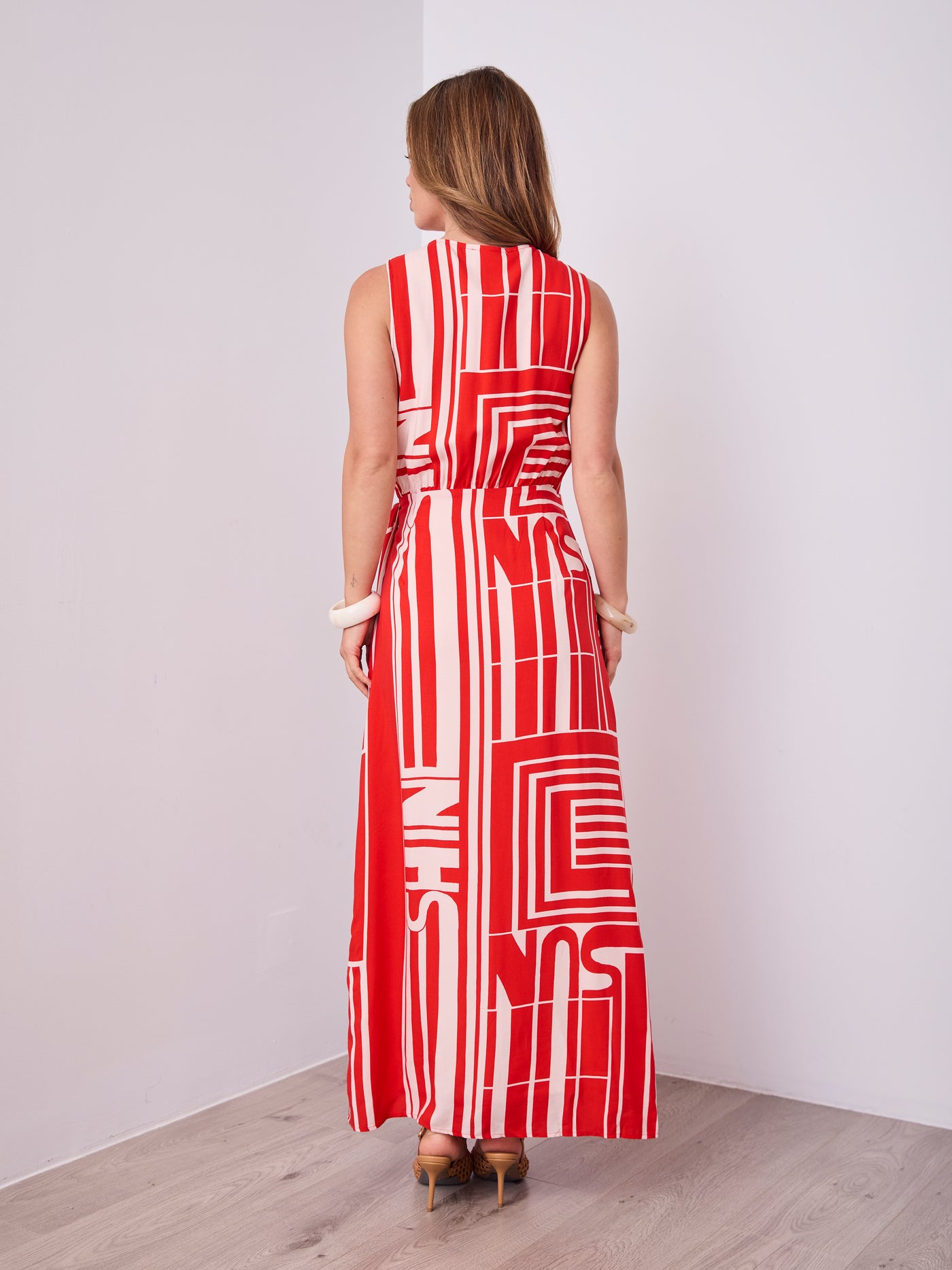 REBECCA MAXI DRESS - RED