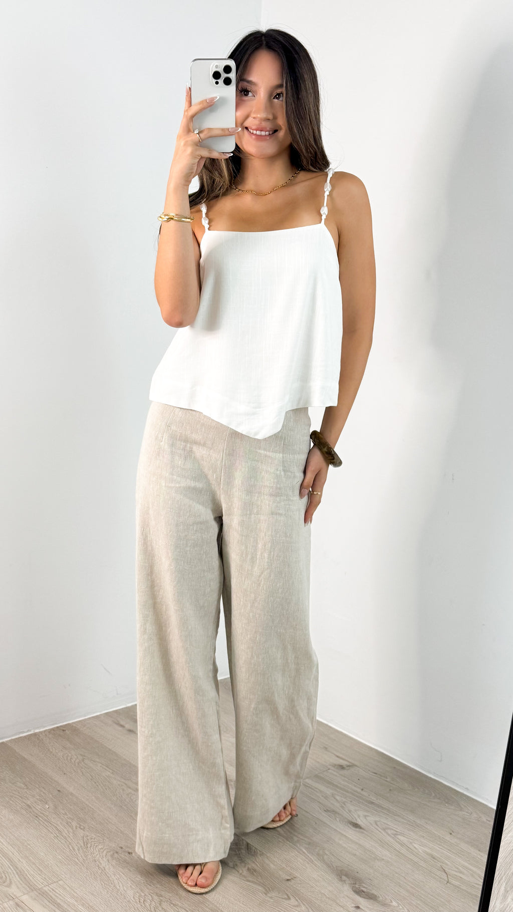 PORTELLI TOP - WHITE
