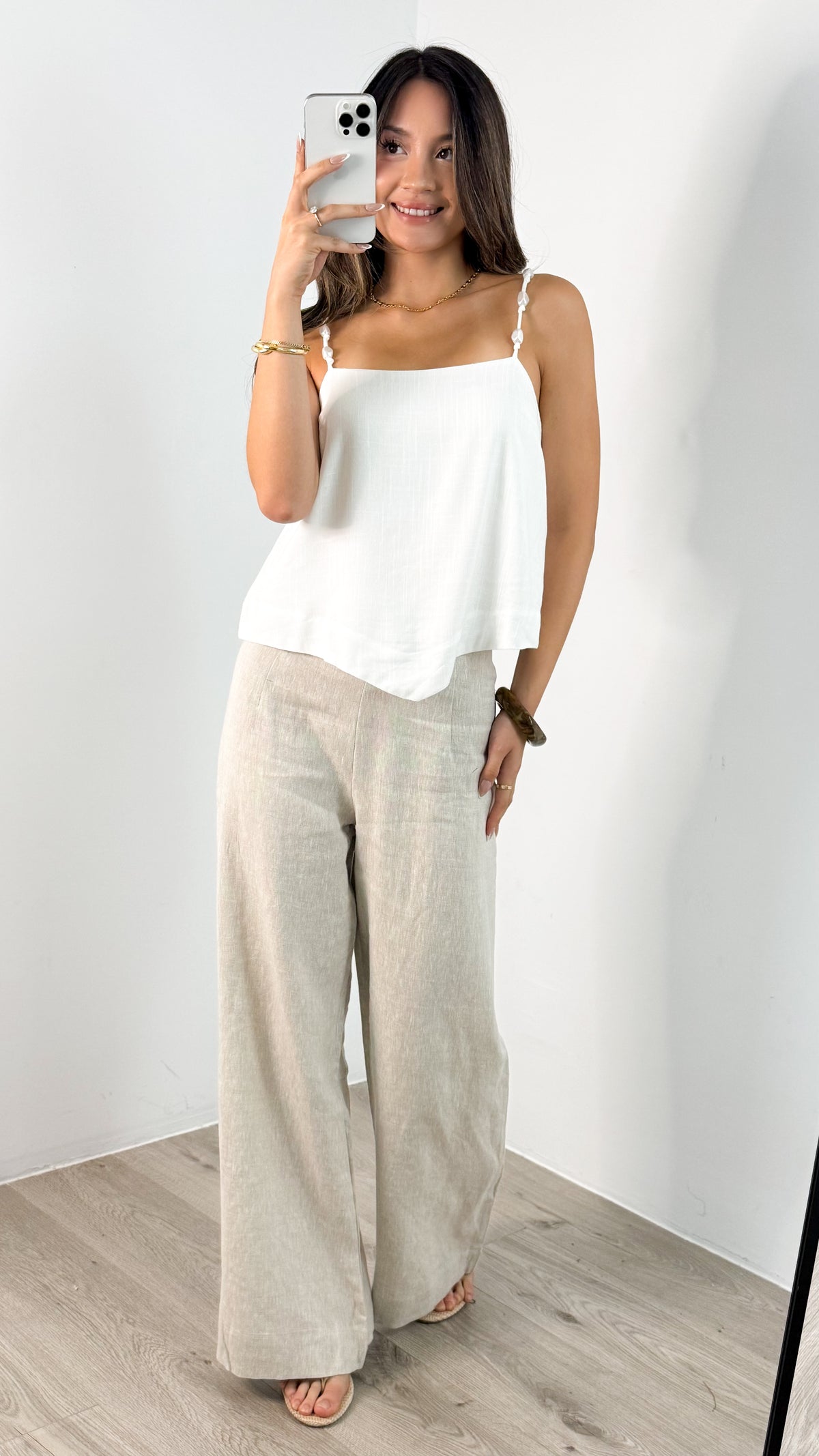 PORTELLI TOP - WHITE