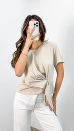VALENTINA TEE - BEIGE