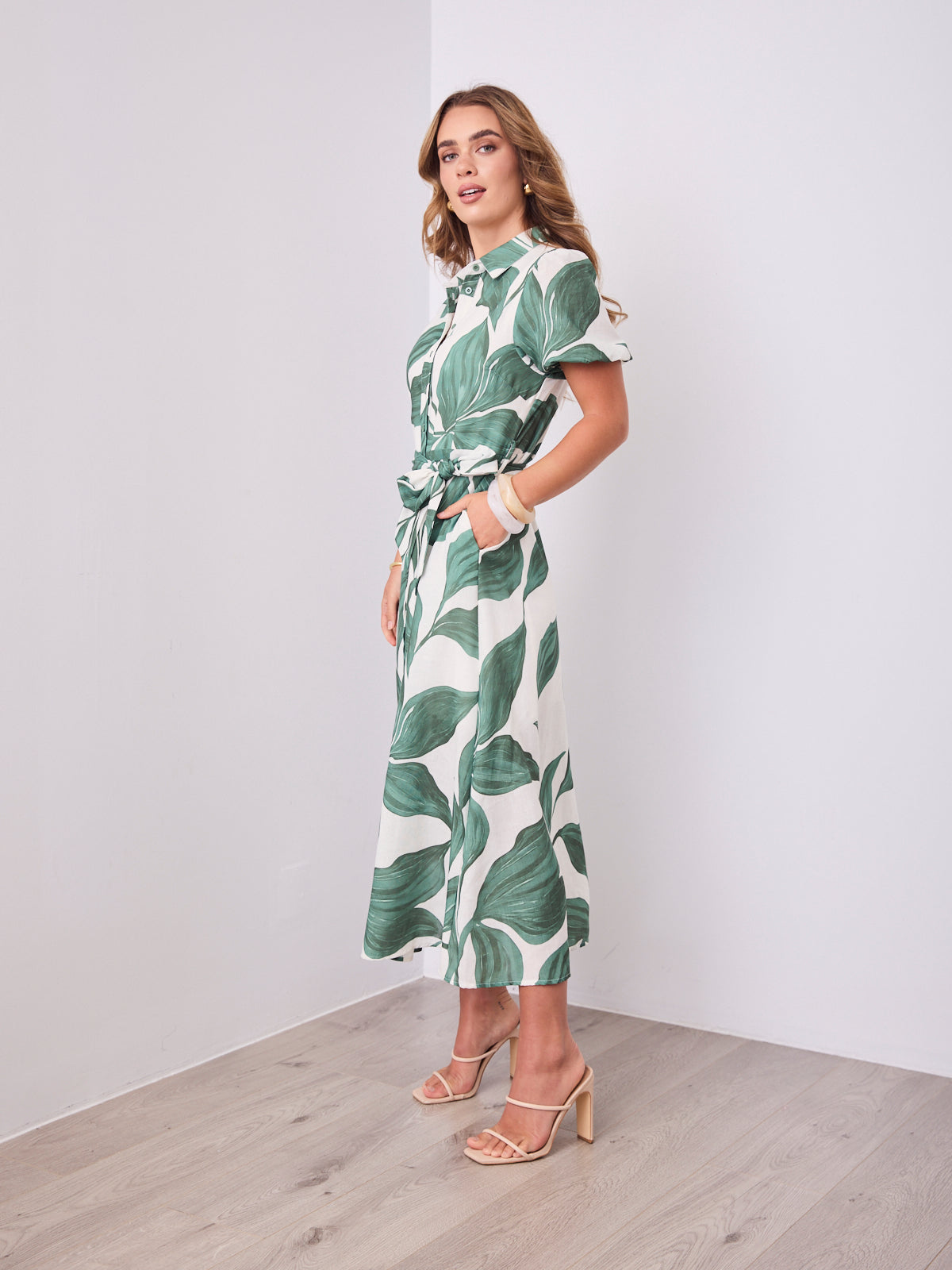 FAYE DRESS - GREEN