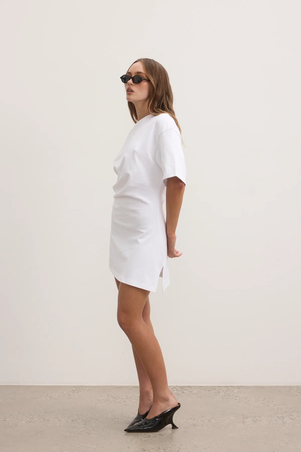 'BAYSE' JOANNA DRESS - WHITE