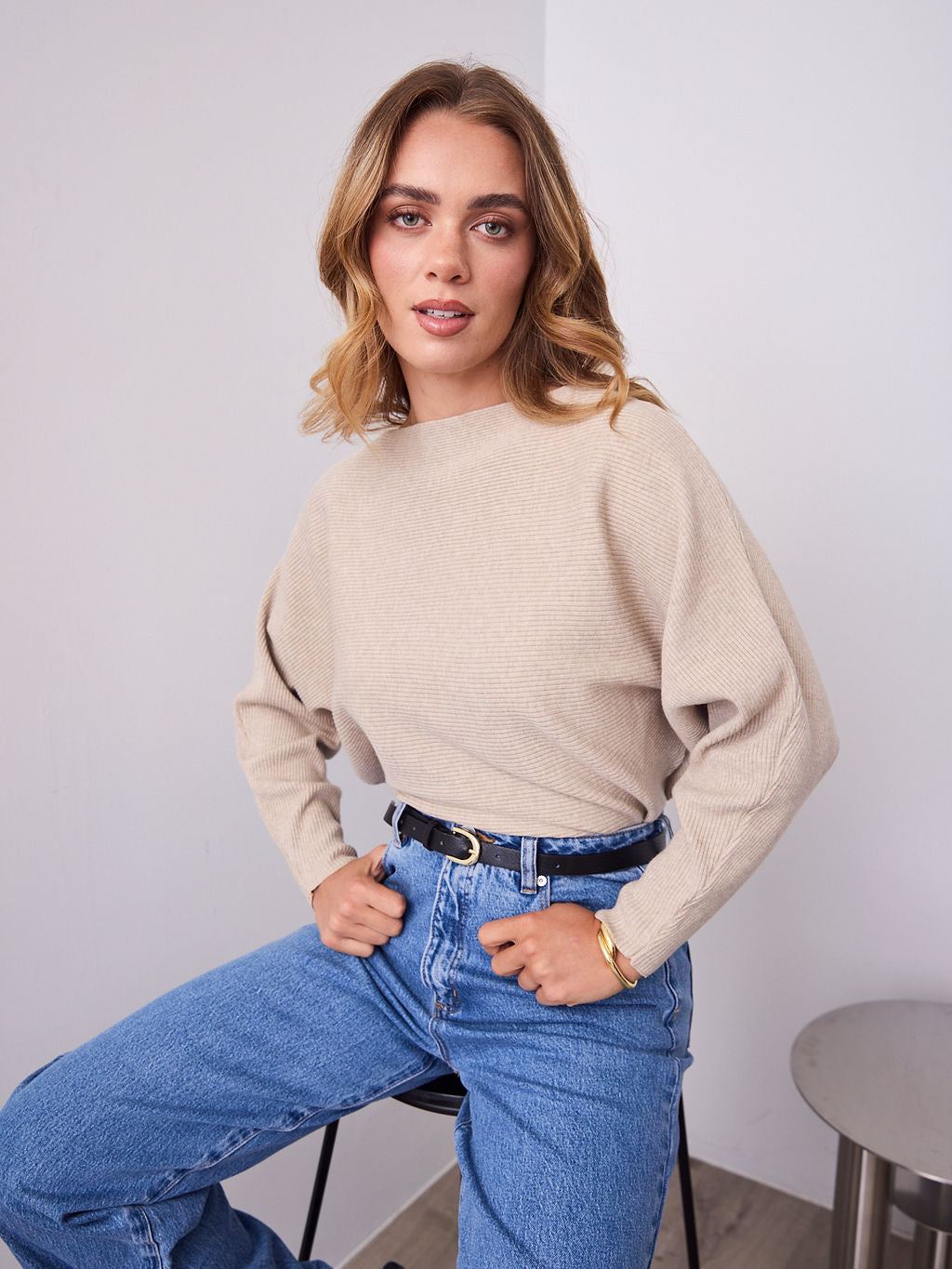 MONA KNIT - BEIGE