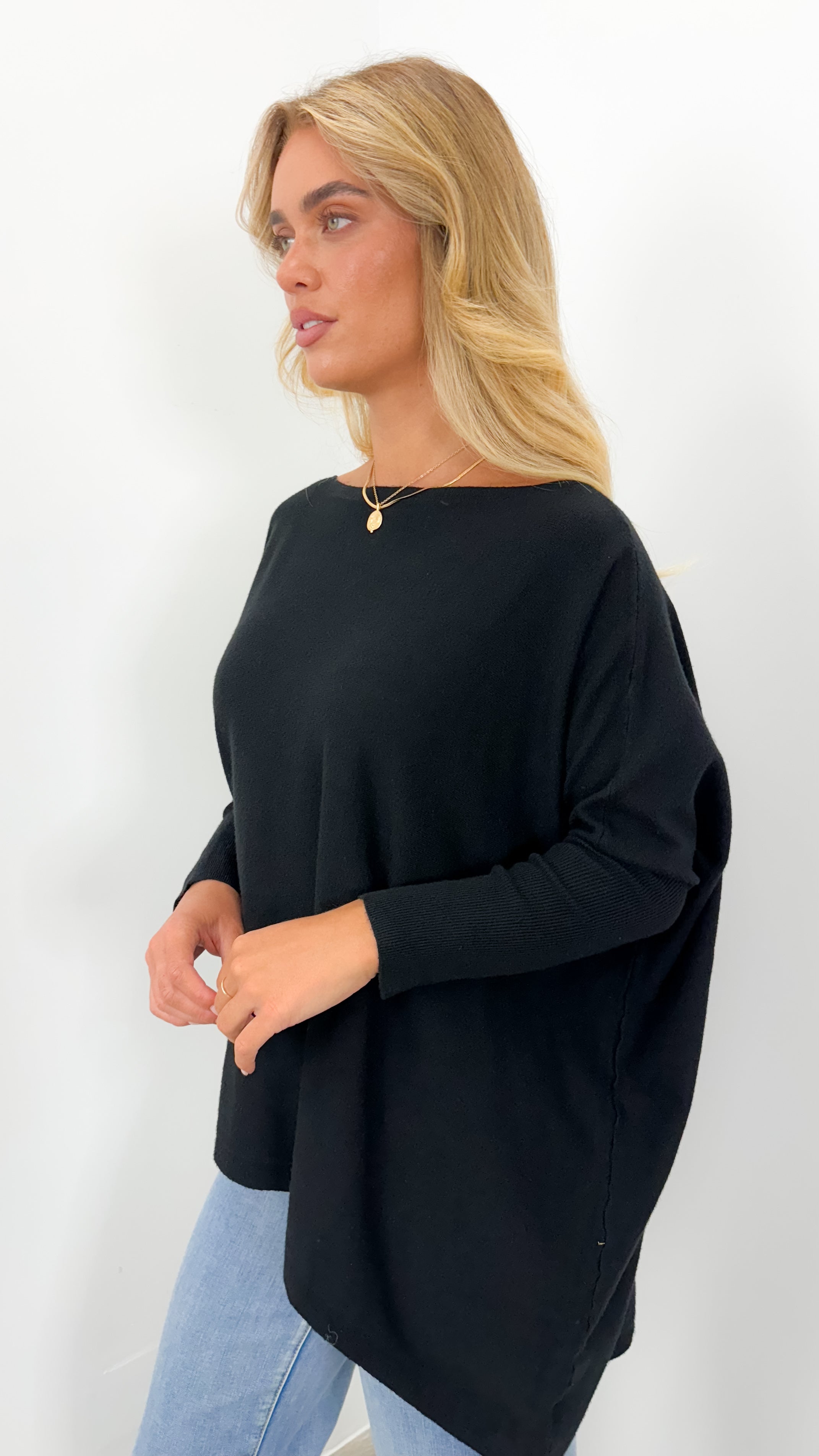 TESSA KNIT - BLACK