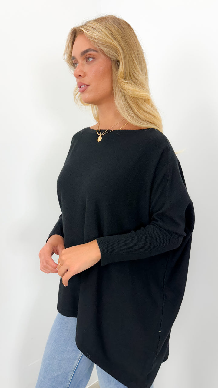 TESSA KNIT - BLACK