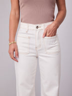 FITZROY JEAN - OFF WHITE