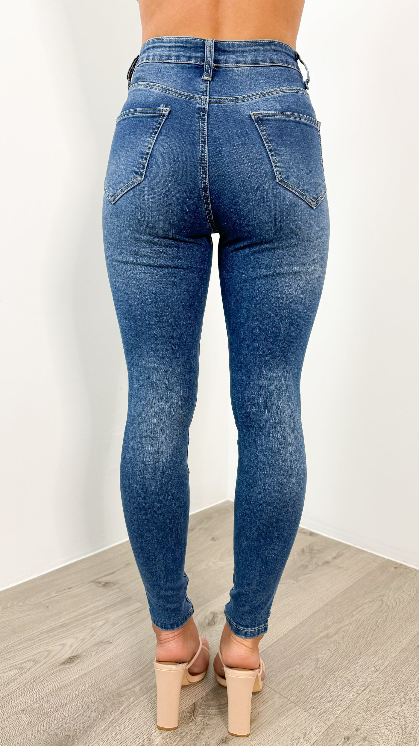 BAXTER SKINNY STRETCH JEAN - DENIM